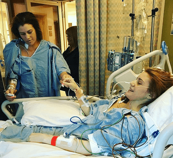 Anita Devi Parajuli during treatment